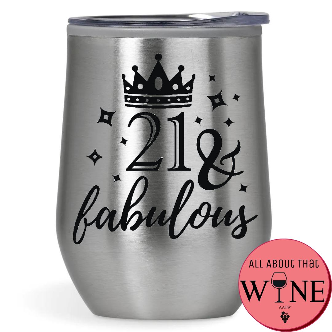 21 & Fabulous Double-Wall Tumbler