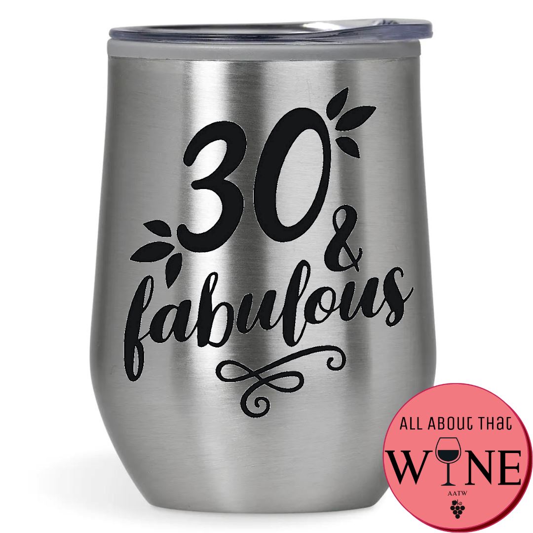 30 & Fabulous Double-Wall Tumbler