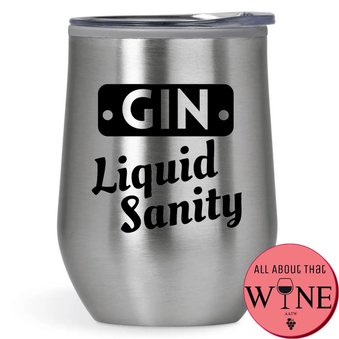 Gin Liquid Sanity Double-Wall Tumbler
