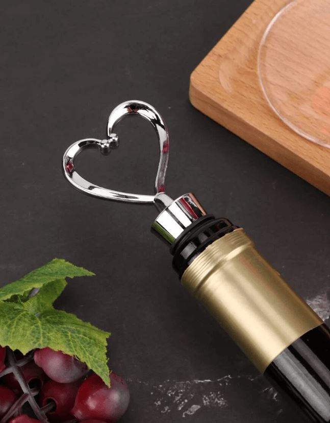 Heart Design Wine Stopper