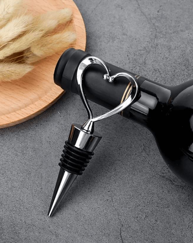 Heart Design Wine Stopper 