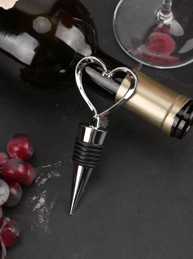 Heart Design Wine Stopper 