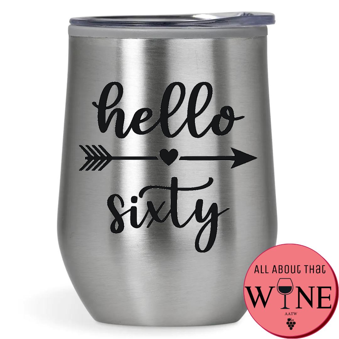Hello Sixty Double-Wall Tumbler