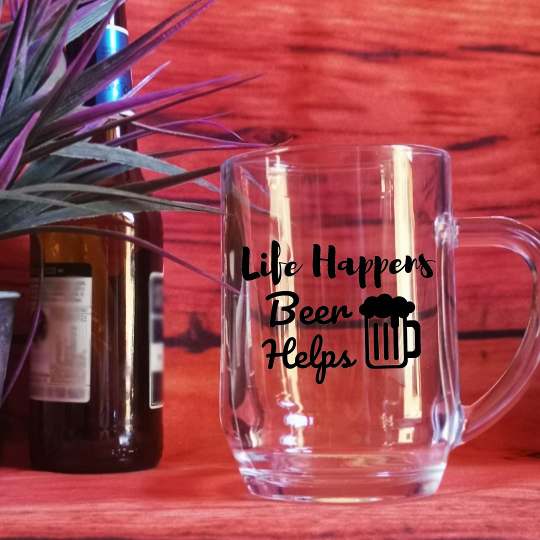 Life Happens Beer Helps Matt Black