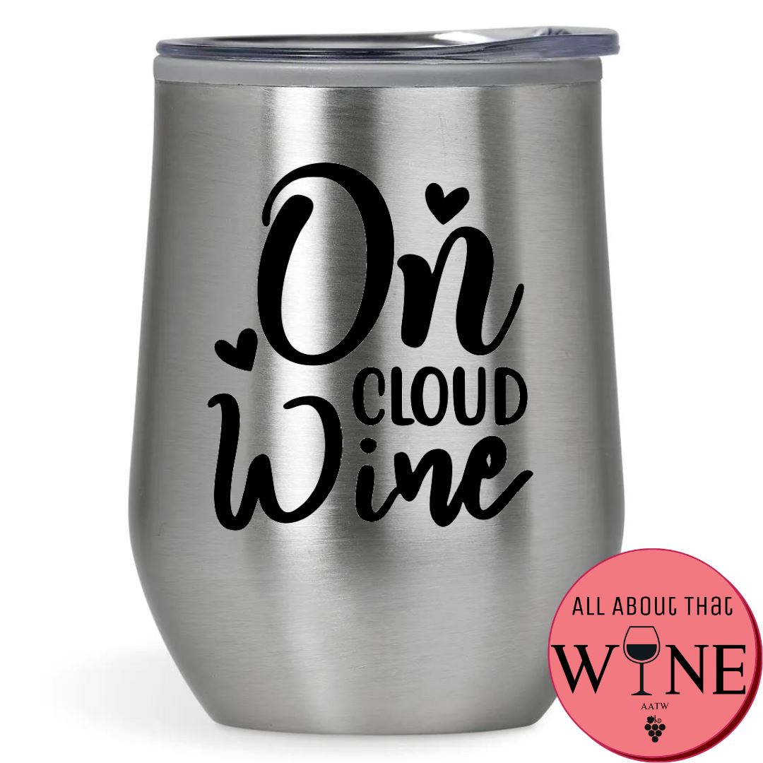 On Cloud Wine Double-Wall Tumbler