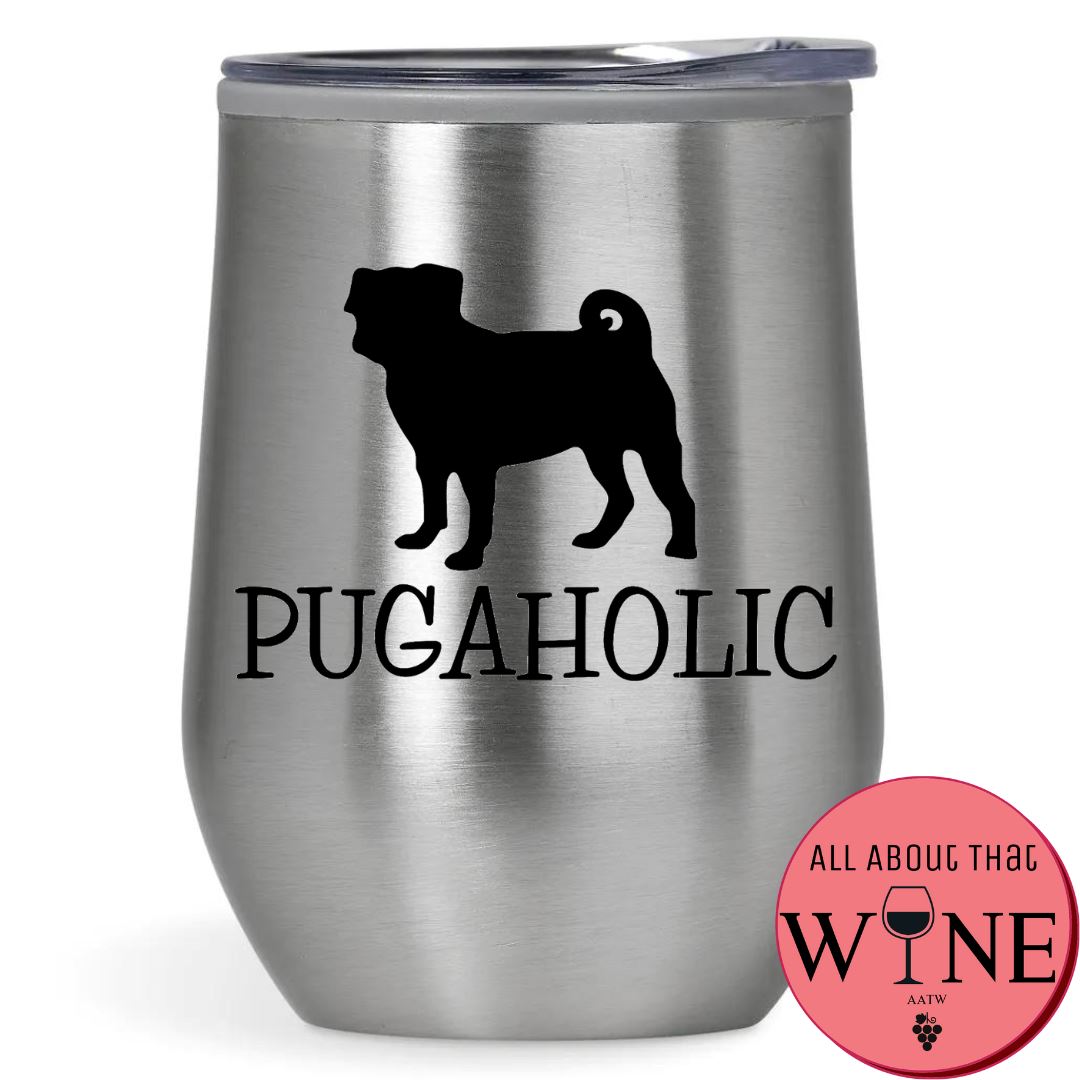 Pugaholic Double-Wall Tumbler