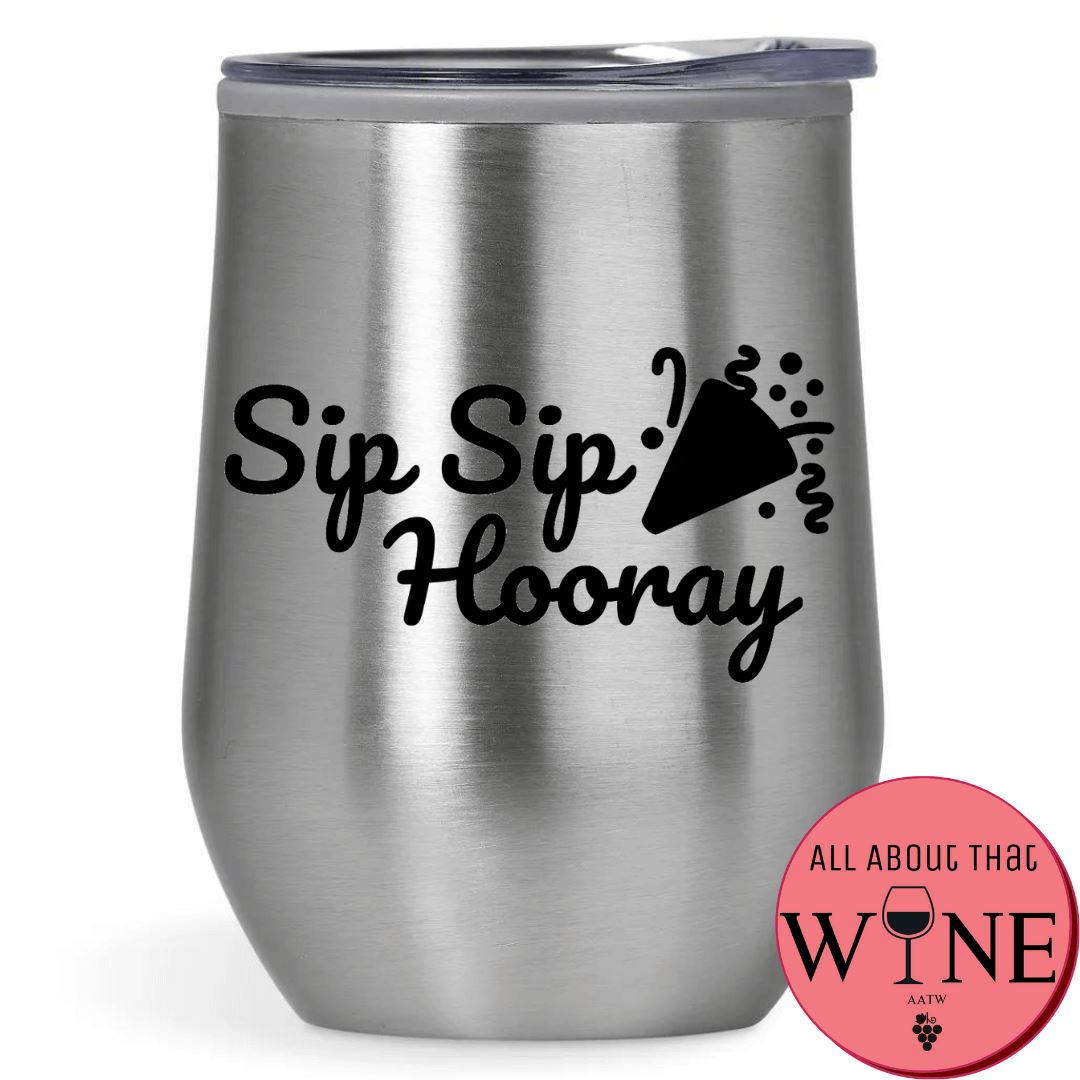 Sip Sip Hooray Double-Wall Tumbler
