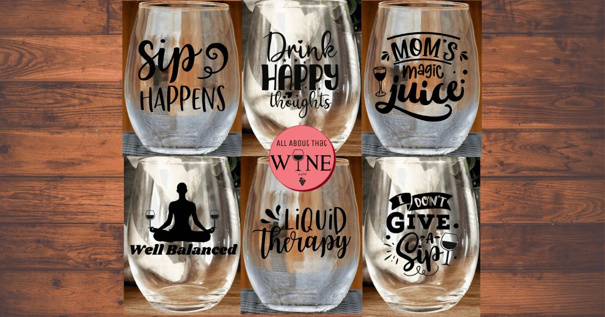 Stemless Glasses Set - Alcohol Humour