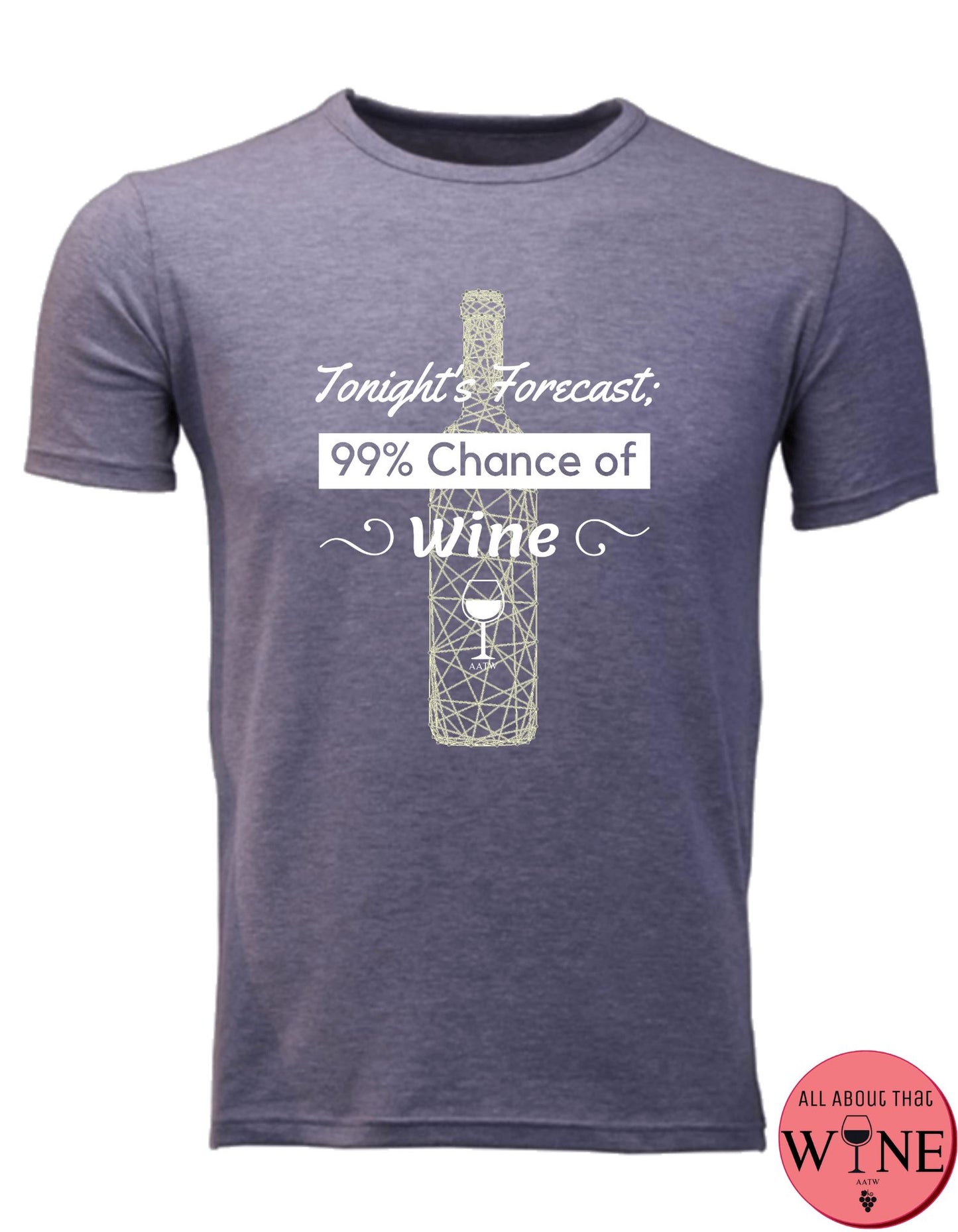 Tonight's Forecast - Unisex/Male M Grey melange with white