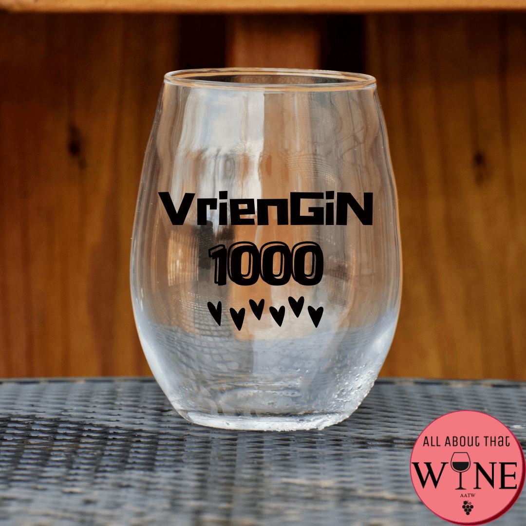 VrienGiN 1000 Stemless Glass Black