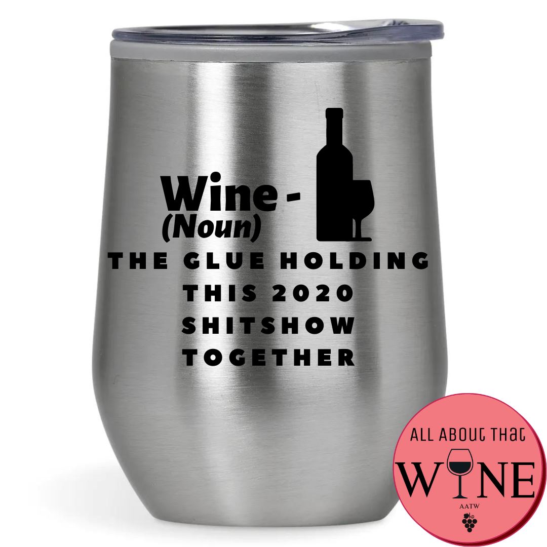 Wine (Noun) Double-Wall Tumbler