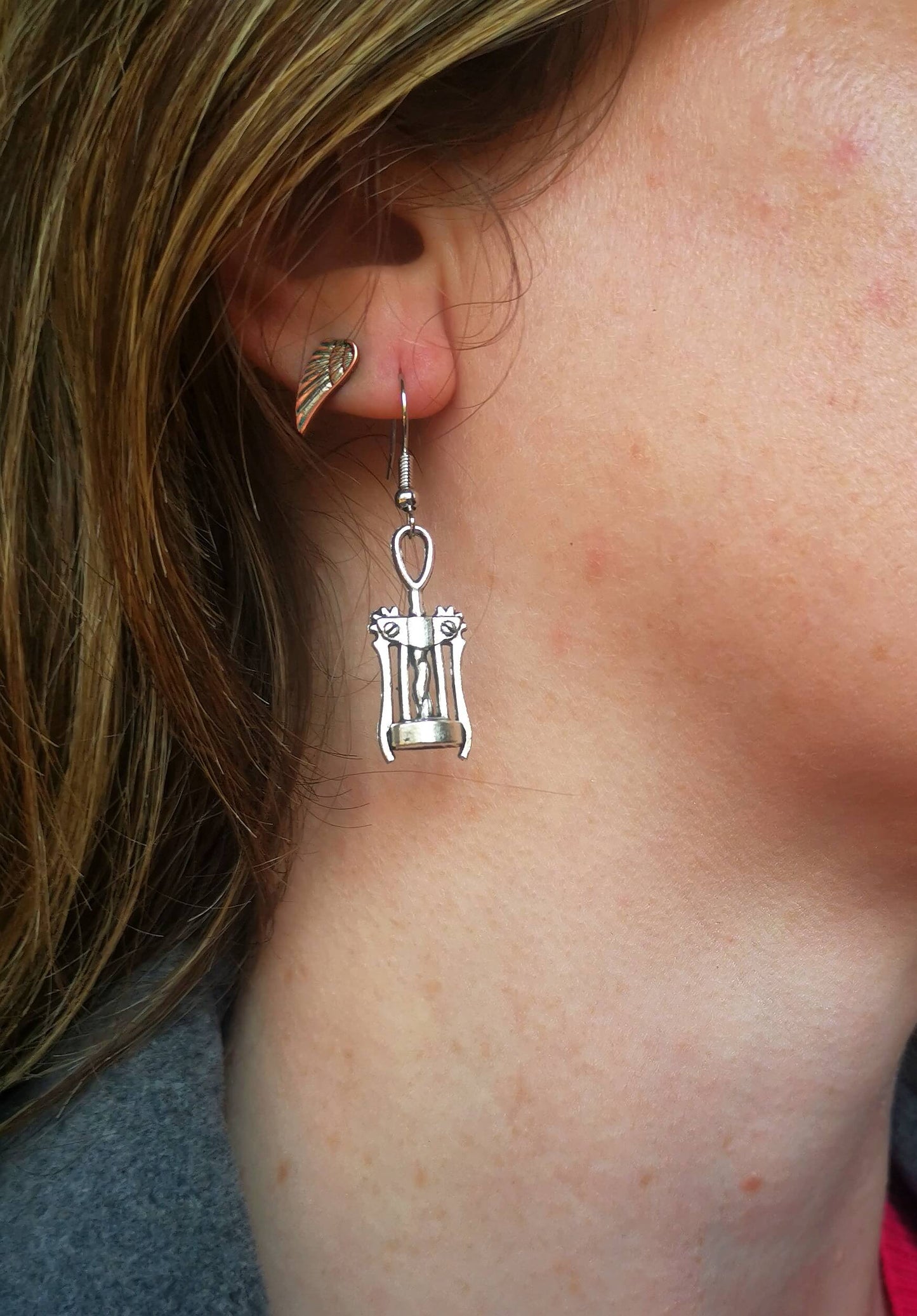 Wine Opener Earrings 