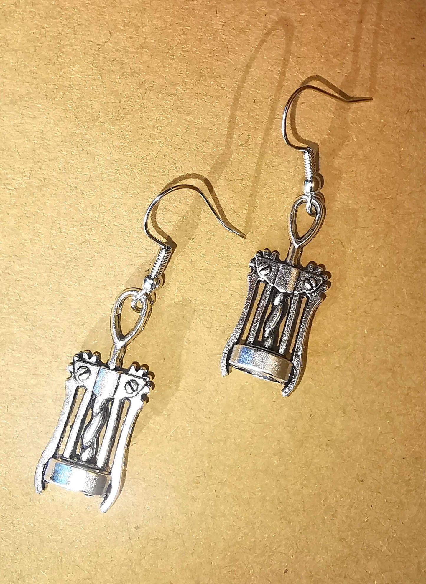 Wine Opener Earrings 