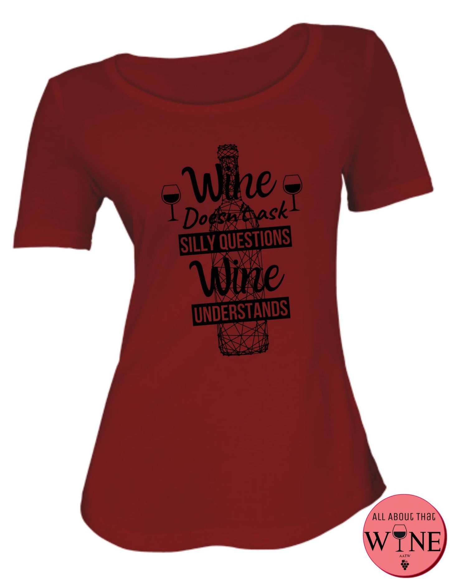 Wine Understands S Deep red with black