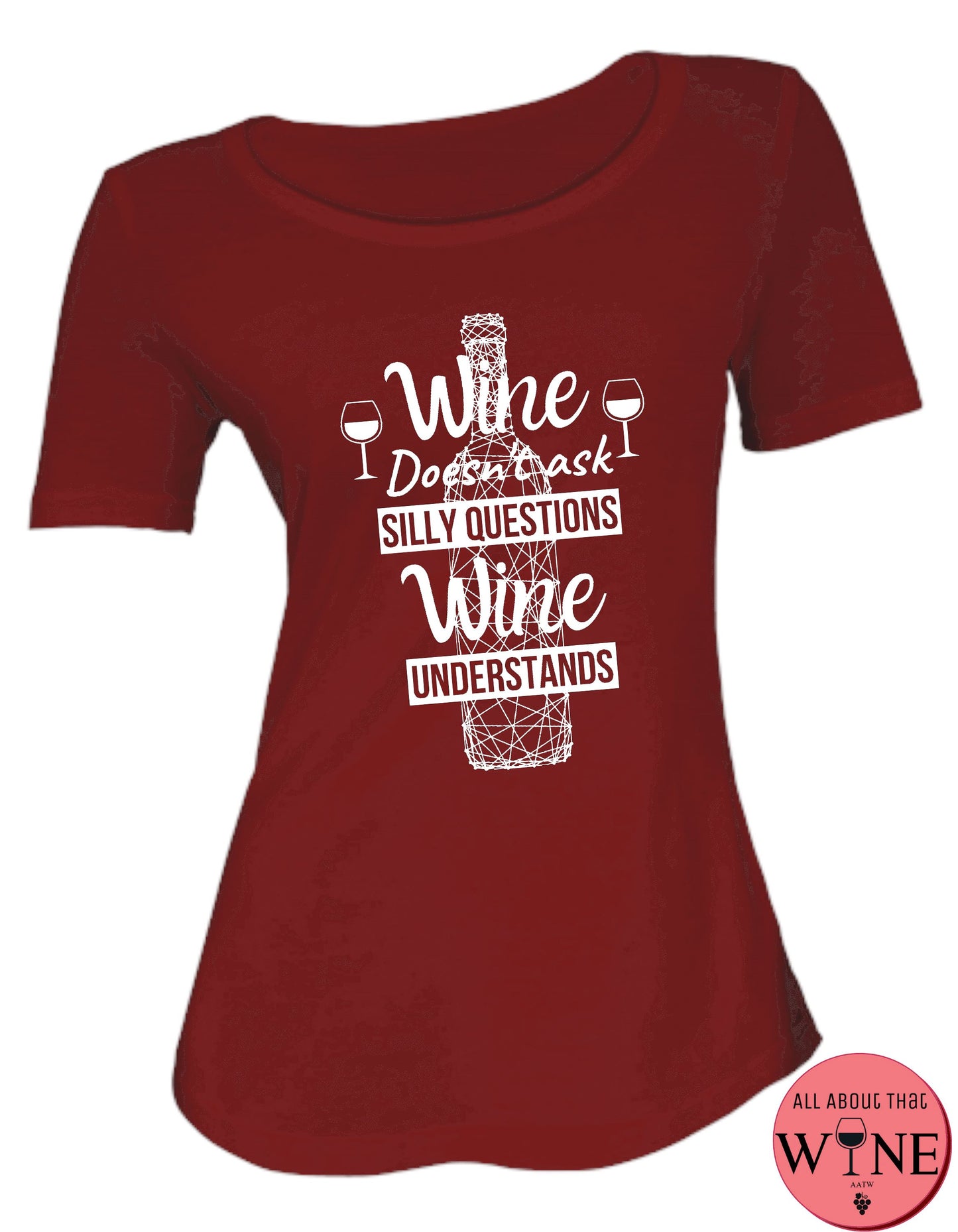 Wine Understands S Deep red with white