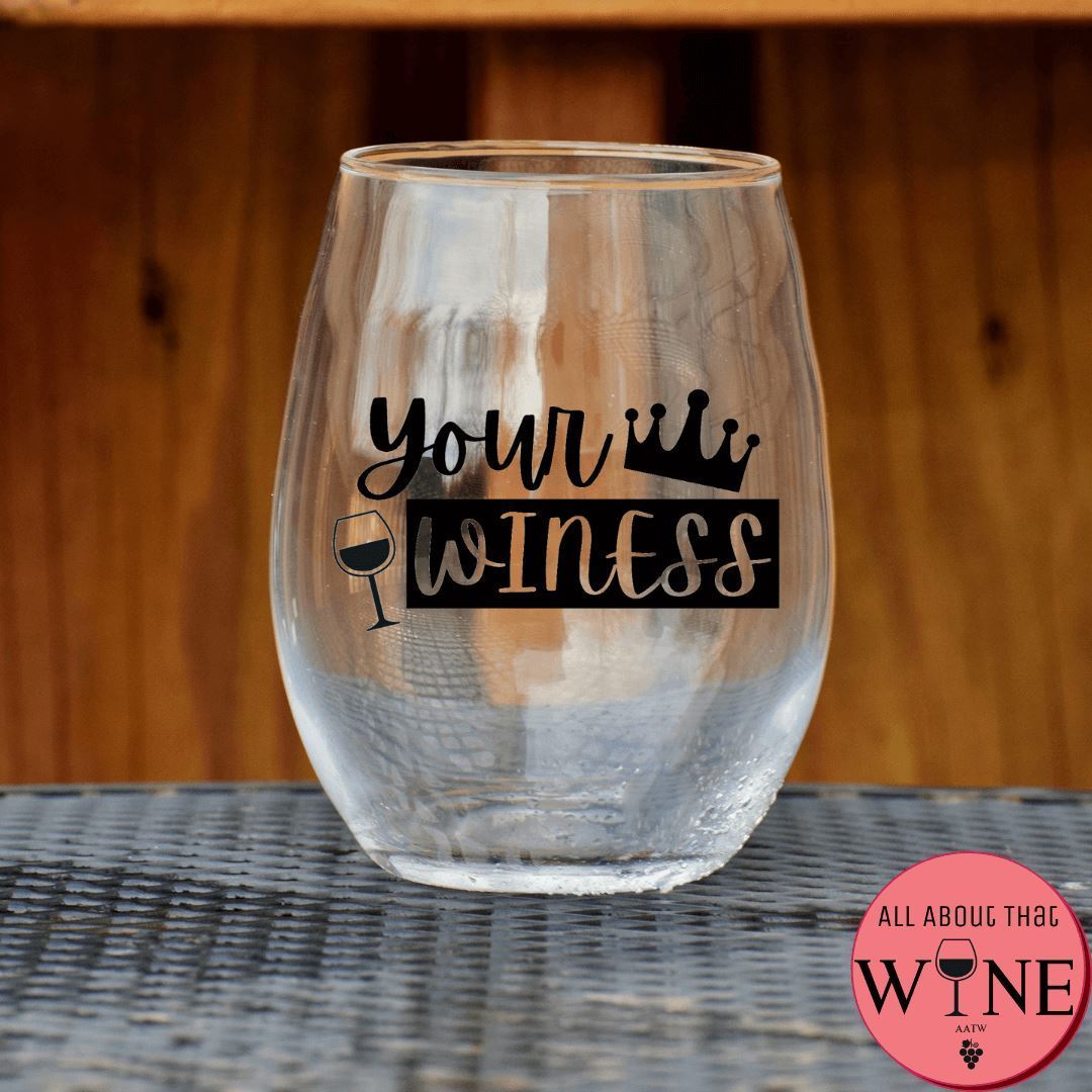 Your Winess Stemless Glass Matt black