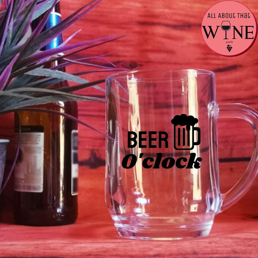 Beer O'Clock Matt Black