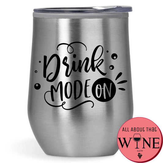 Drink Mode On Double-Wall Tumbler 