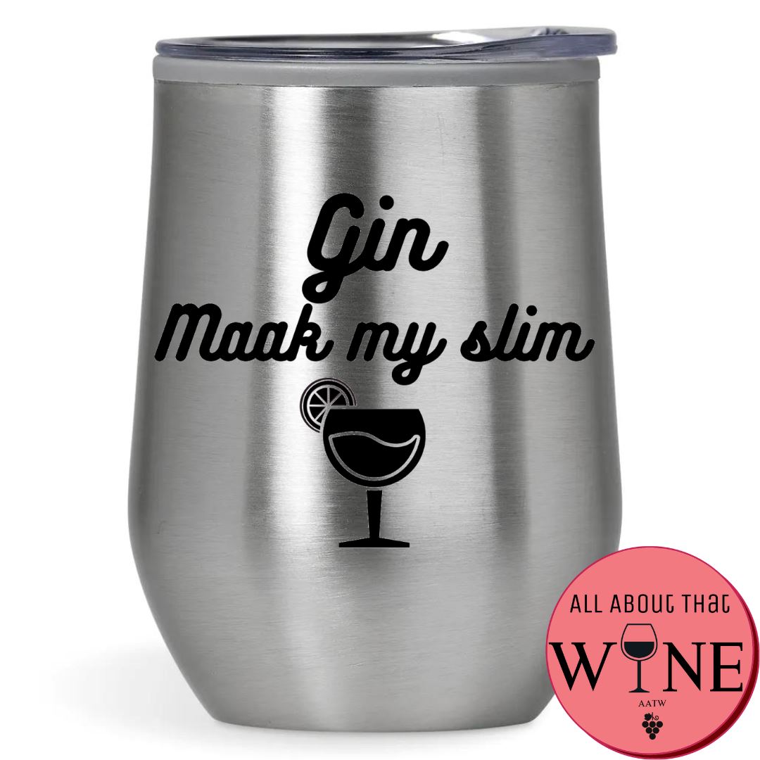 Gin Maak My Slim Double-Wall Tumbler 
