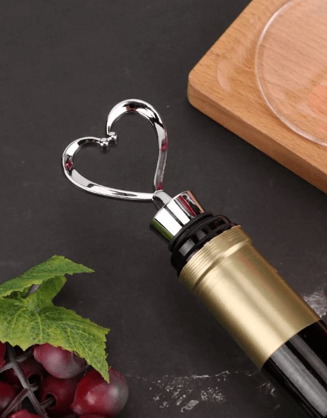 Heart Design Wine Stopper 