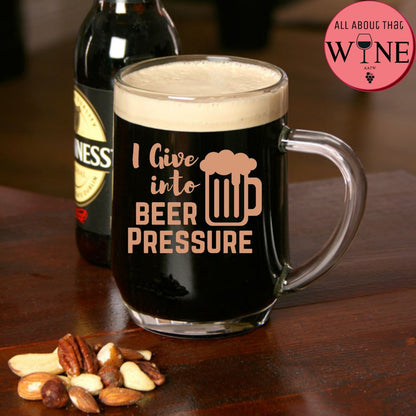 I Give Into Beer Pressure