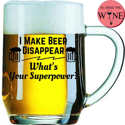 I Make Beer Disappear