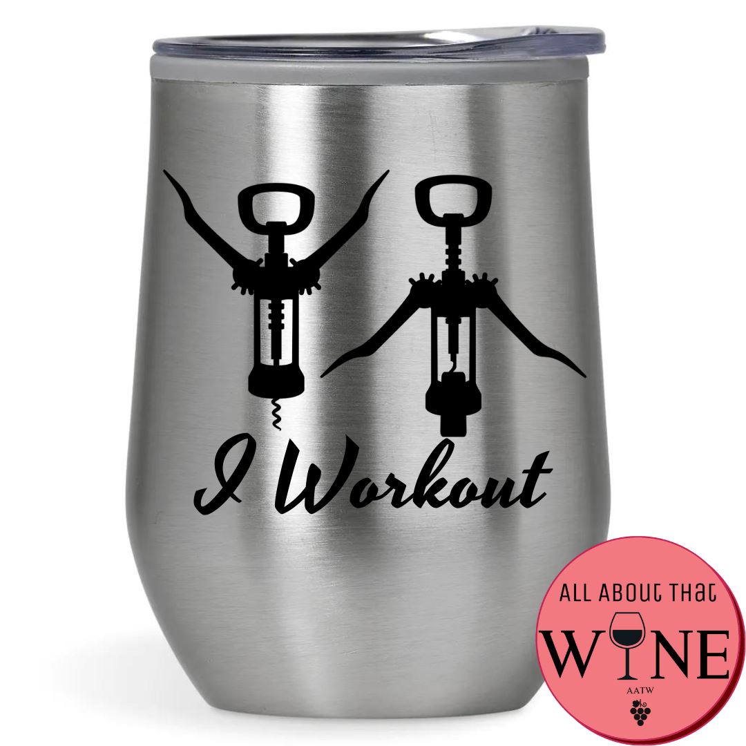 I Workout Double-Wall Tumbler 