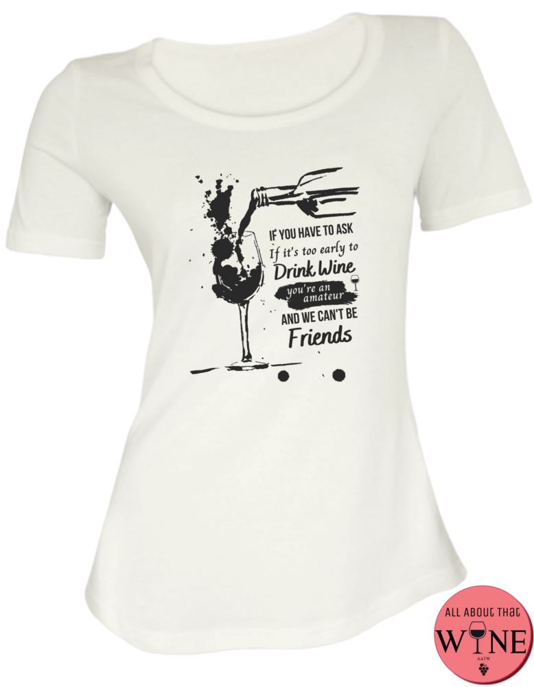 If You Have To Ask - Ladies T-shirt S White with black