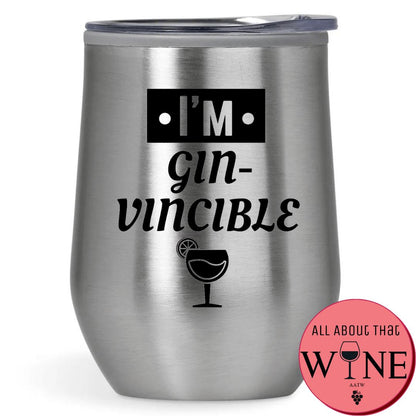 I'm GIN-VINCIBLE Double-Wall Tumbler 