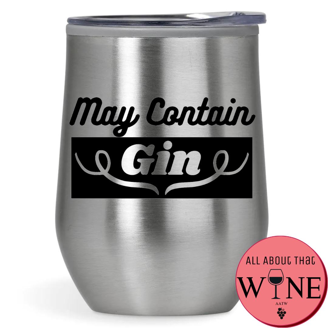 May Contain Gin Double-Wall Tumbler 