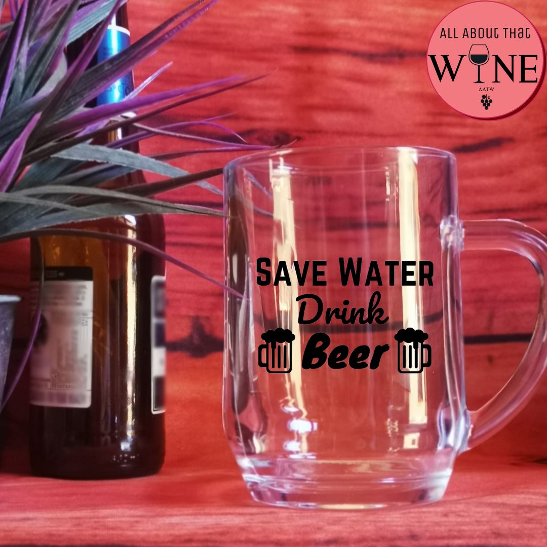 Save Water Drink Beer Matt Black