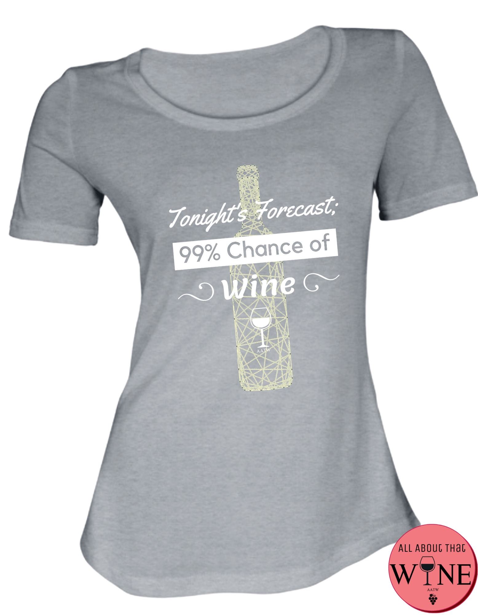 Tonight's Forecast S Grey melange with white