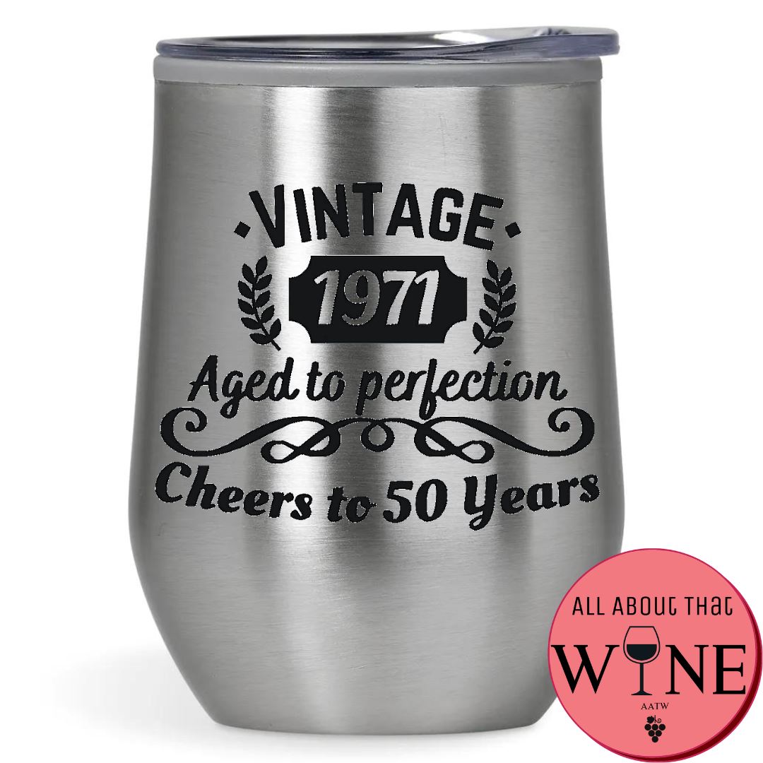 Vintage {Year} Aged To Perfection Cheers To {Age} Years 2 