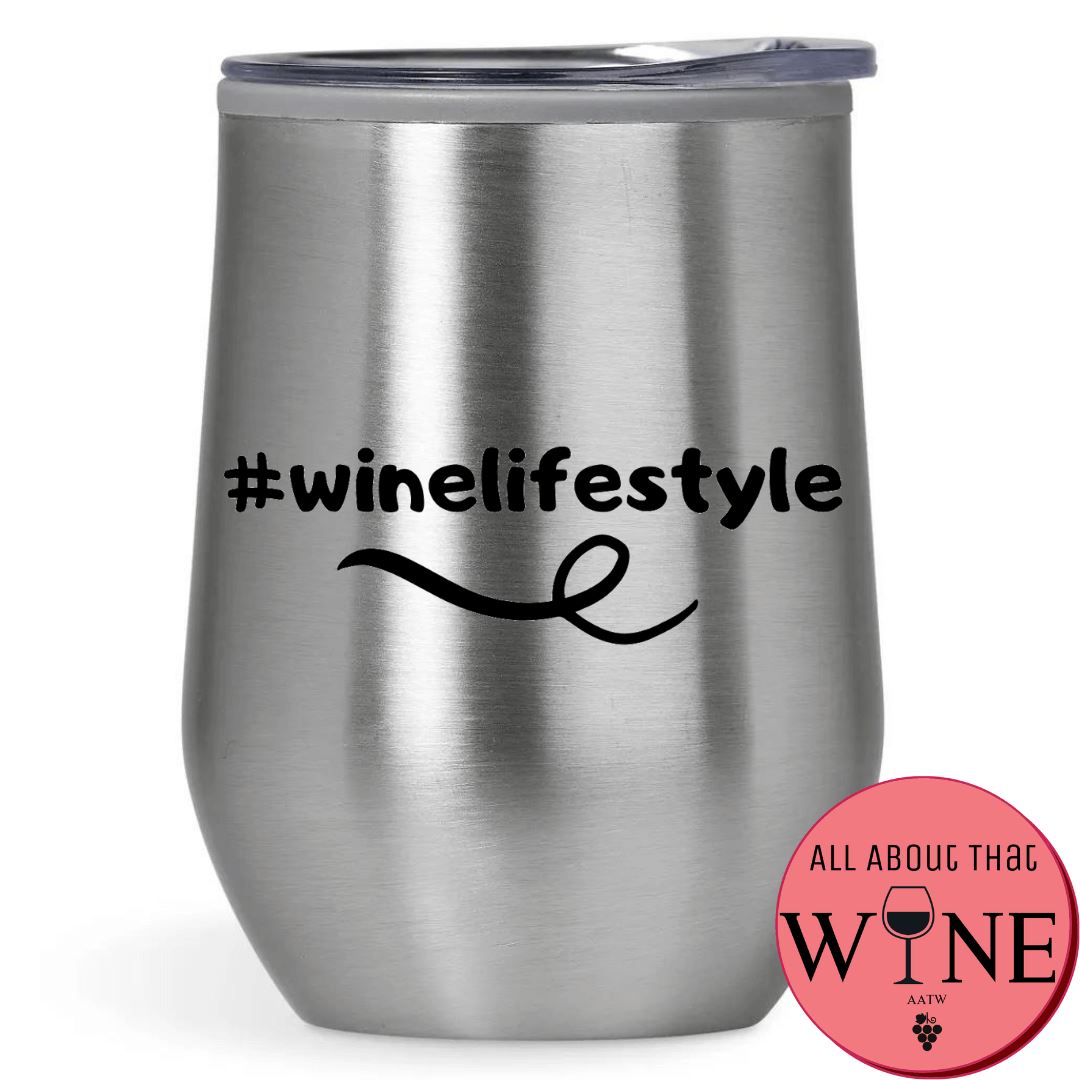 #winelifestyle Double-Wall Tumbler 
